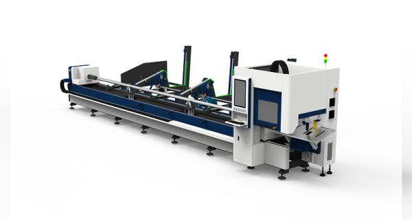 QH-GZ Zero-tailing Laser Tube Cutting Machine Horizontally-mounted Lathe Follow-up Support