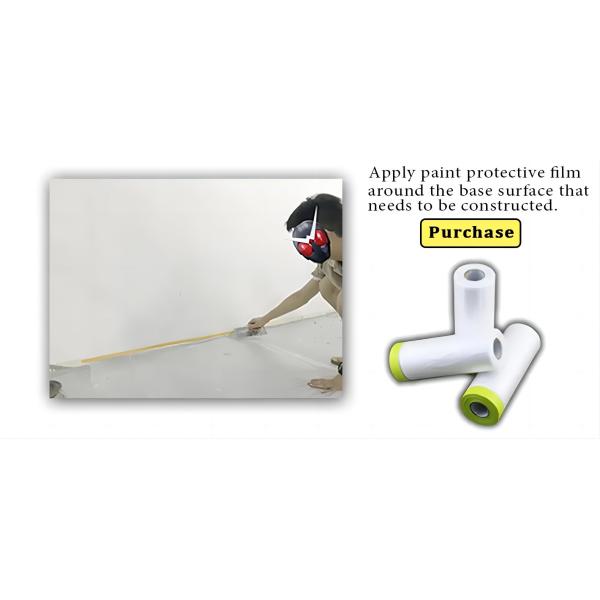 Roller Application Method Acrylic Building Furniture Spray Paint for Exterior Walls