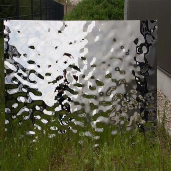 Lámina de acero inoxidable de superficie brillante con protección por película láser