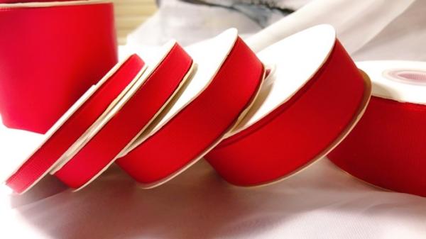 SGS Certification 0.6-7.5cm Wide Grosgrain Ribbon