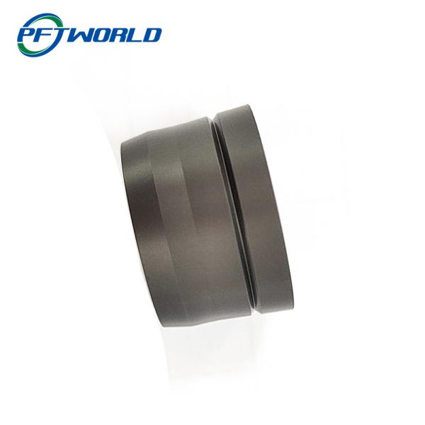 CNC Aluminum Parts, Precision Turning Aluminum Accessories, black Anodizing