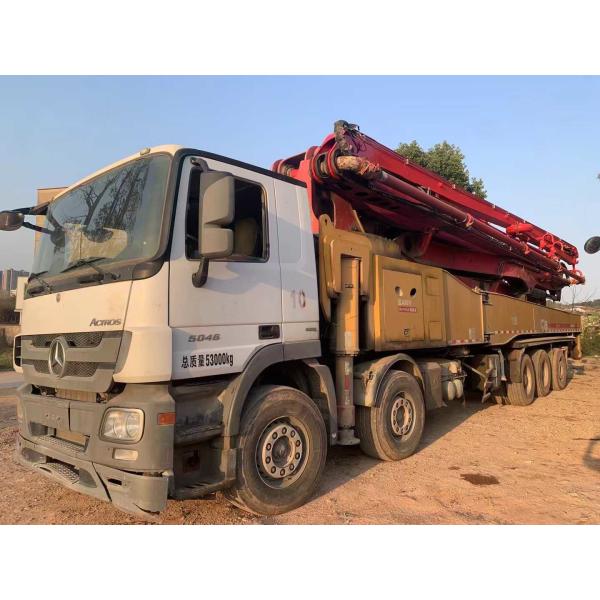SANY 70m Concrete Pump The Ultimate Solution for Rise Buildings Semi-Dry Shotcrete 5 Shaft Number