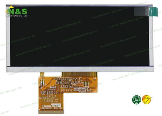 5.0 inch industrial touch screen display 110.88×62.83 mm Outline 116×72.45 mm