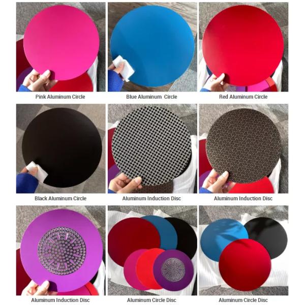 Голубое красное черное анодированное вокруг алюминиевых дисков o H14 H12 5083 5754 6061 для баков лотков