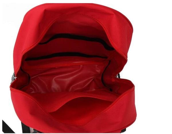 Camping First Aid Backpack Empty , Red Medical Backpack Bag Emergency Treatment