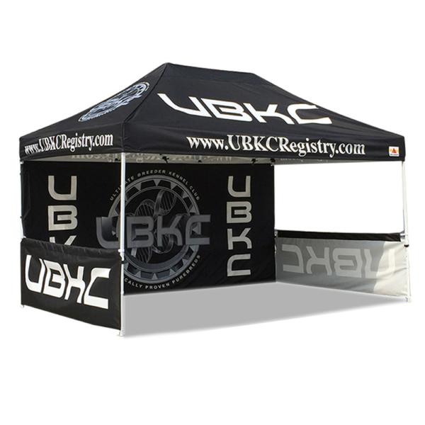 Advertising Craft Fair Canopy Tents UV Protection Waterproof Fire Resistance PVC Coating