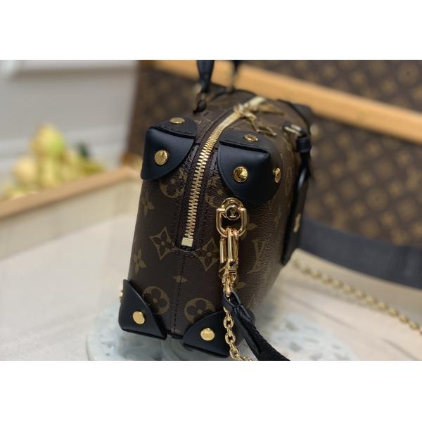 Off White 20cm Leather Chain Crossbody Bag With Top Handle