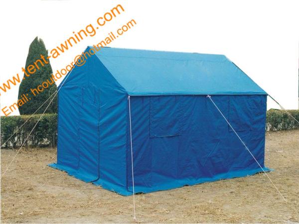 3x4m Outdoor Steel Framed  Waterproof  Disaster Refugee Relief  Emergency Tent