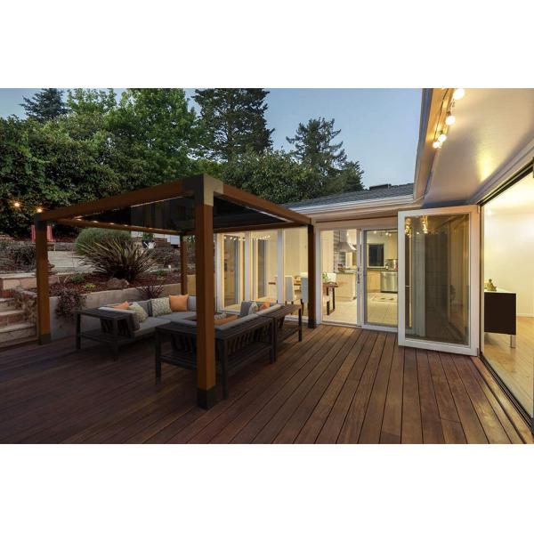 Настраиваемый набор для деревянных стендов из деревянной перголы с трехсторонними угловыми скобками и винтами