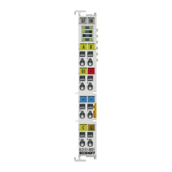 EL5151-0021 Beckhoff EtherCAT Terminal 1 Channel Encoder Interface, Incremental 24 V DC HTL 100 KHz