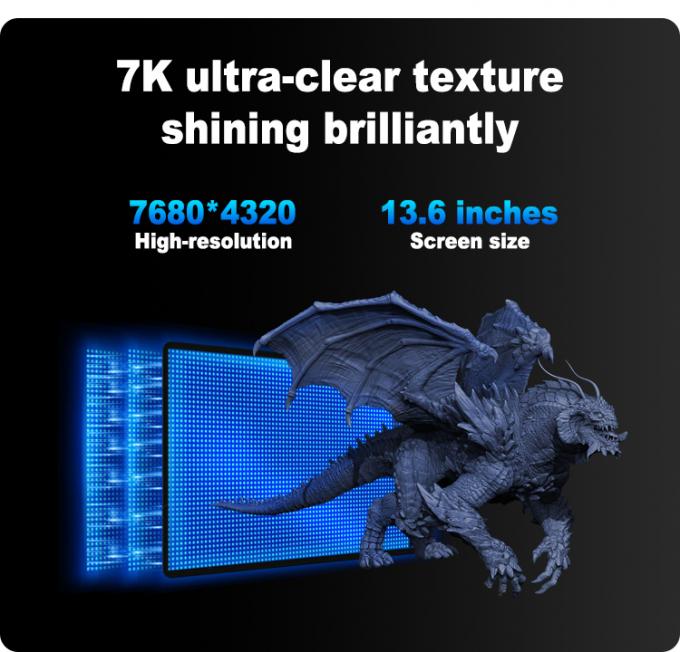 High-Precision LCD 3D Printer with ±0.02MM Z-axis Accuracy, 211*118*300MM Print Size, and 10-20mm/h Printing Speed