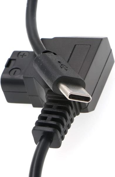 USB-C 5V 2A Power Cable For Blackmagic Design Micro Converter D-Tap To Type-C Cable Alvin'S Cables 60cm|24inches