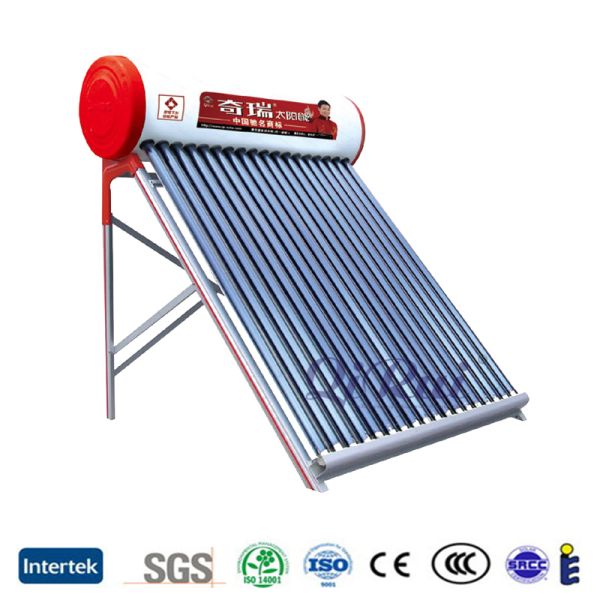 Affordable Thermosyphon Unpressurized Vacuum Tube Solar Water Heater for Bathroom