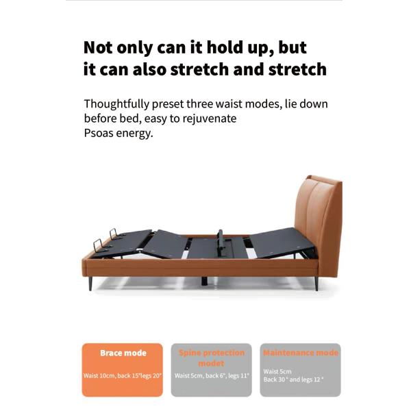 Adjustable Smart Mattress for Better Sleep 8H 5D Massage Vibration and Remote Control