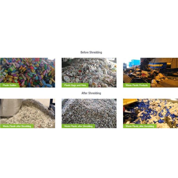 Покрышка мотора Сименс ненужная пластиковая Shredding оборудование дробилки