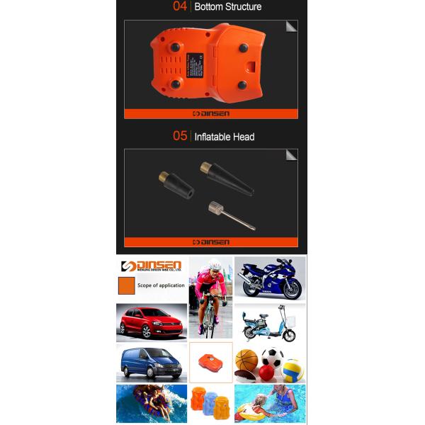 давление 120W насоса 150Psi Макс Inflator покрышки автомобиля 12V расклассифицировало силу