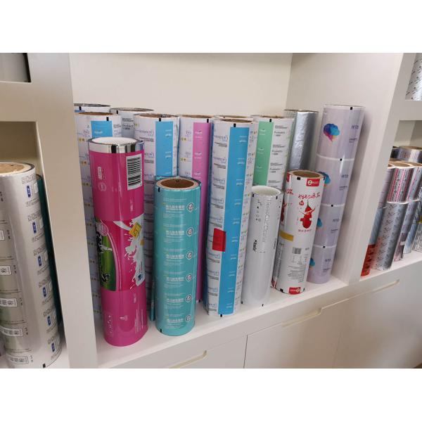 180mm 90 Micron 3.5 Mil Printed Packaging Film Roll