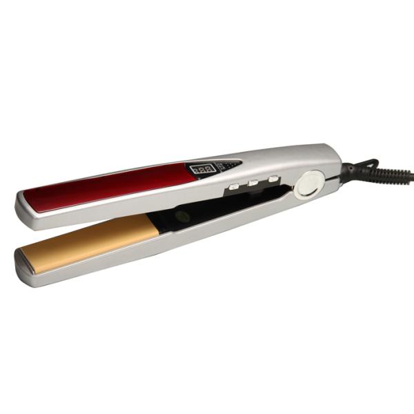 100% Ceramic rapid heating silver hair straightener tools