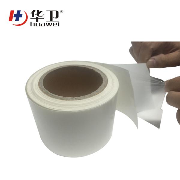 high elastic viscosity PU film with Henkel glue surgical PU film roll