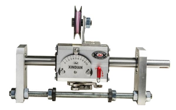 Shanghai Qipang traverse unit rolling ring drive GP30C traverse drive wire & cable guides roller crosses