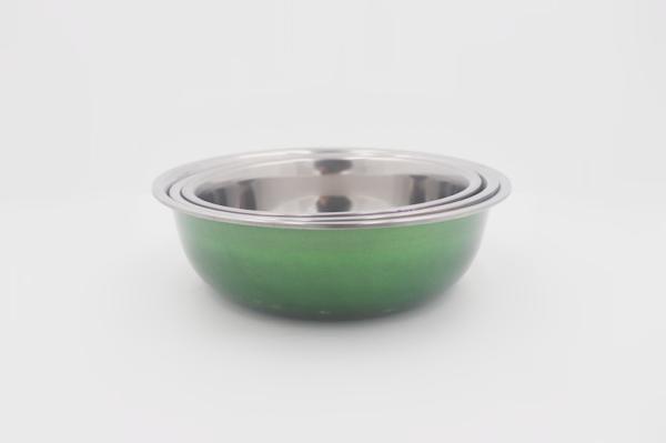 3pcs  Popular selling colorful bird feeder Jar stainless steel feeding bowl