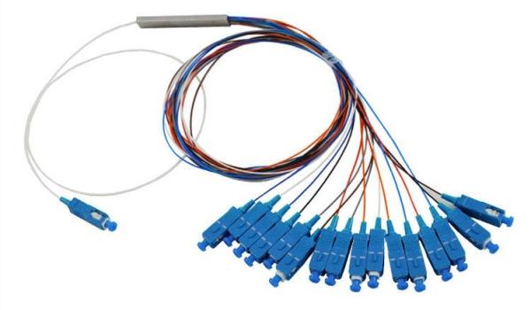 PLC audio do divisor 1x2 do cabo de 1310nm FTTH FTTX FTTB