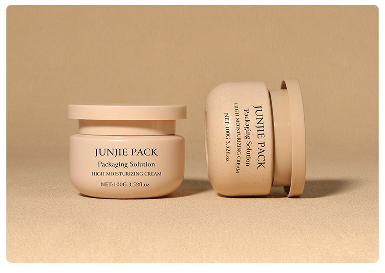 Custom Color Logo 200ml Luxury HDPE Round Cream Jars Screw Top Empty Skincare & Hair Mask Packaging UV Printed Lids