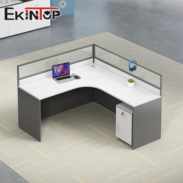 Mobiliário de escritório Fábrica Escritório Branco Escritório de estilo moderno Mesa de escritório pequena
