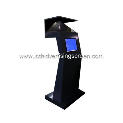 270 contenu debout de mise à jour de port USB de magasin de bijoux de plancher d'affichage d'hologramme du degré 3D