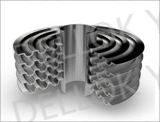 DELLOK YONGHUI Profils industriels en aluminium, profils en alliage d' aluminium, profils en aluminium ultra dur, ouverture de moule personnalisée