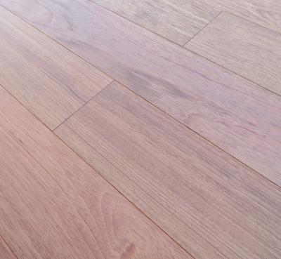Brushed Brazilian Cherry Engineered Wood Flooring, Jatoba Hardwood Flooring