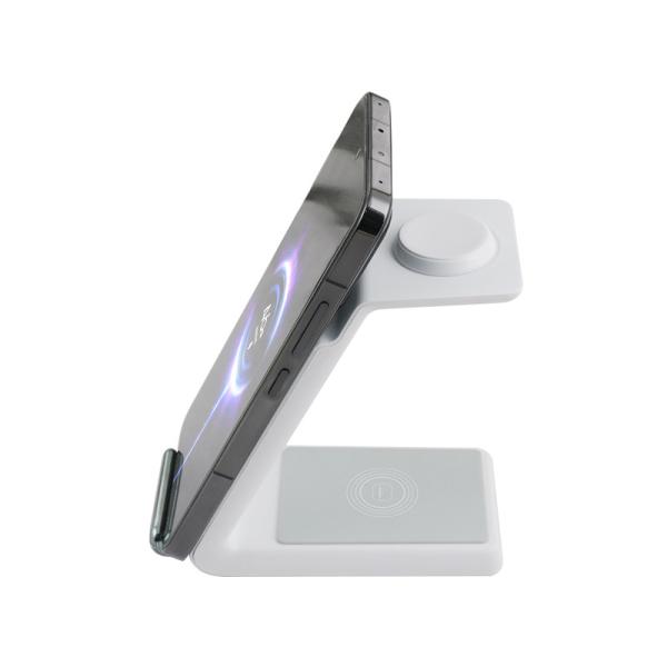 Поддержка коробки многофункциональное беспроводное зарядное устройство для устройств с поддержкой Qi LOGO OEM