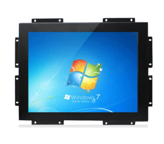 Open Frame Fanless Industrial Panel PC , 19 Industrial Touch Monitor For Kiosk Integration