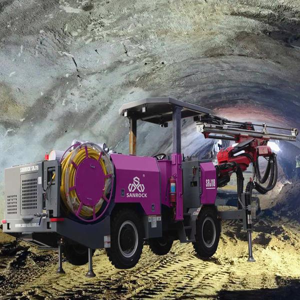Jumbo Drilling Machine Underground Rotary Blast Hole Drilling Rig High Efficiency Tunnel Drill Rig
