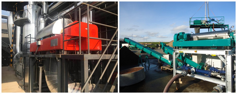 2 - центрифуги графинчика участка для системы сконцентрированной шугой Dewatering 35kw