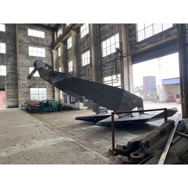 Stockless Black Painted Vessels Marine Boat Anchors