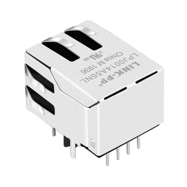 P65-P0G-11K9 Compatible LINK-PP LPJ0014A55NL 10/100 Base-T Tab Down Orange&Green/Orange&Green Led 1 Port Cat5e RJ45 Modular Jack