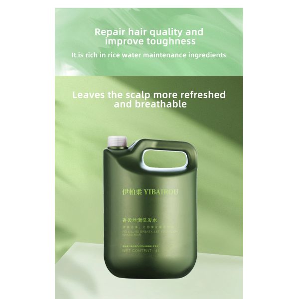 Shampoo et après-shampooing sans sulfate 4L, grand format, expert du cuir chevelu, soulagement des pellicules