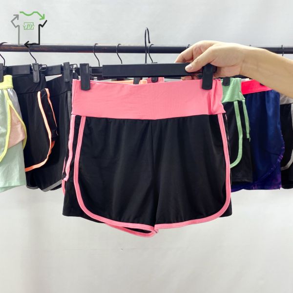 Men Women Fashion Used Trousers Second Hand Winter Sports Yoga Shorts Loose Fit