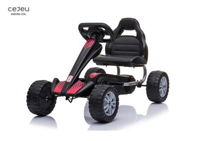 Kart das crianças com dianteiro e o inverso
