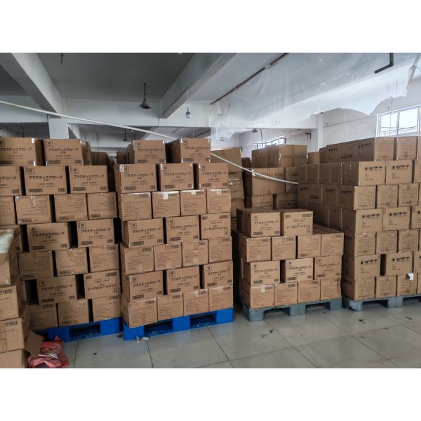 Industrial Disposable Vinyl Glove Large Size Vinyl Gloves Textured Surface Gloves for Food Processing and Industrial Work