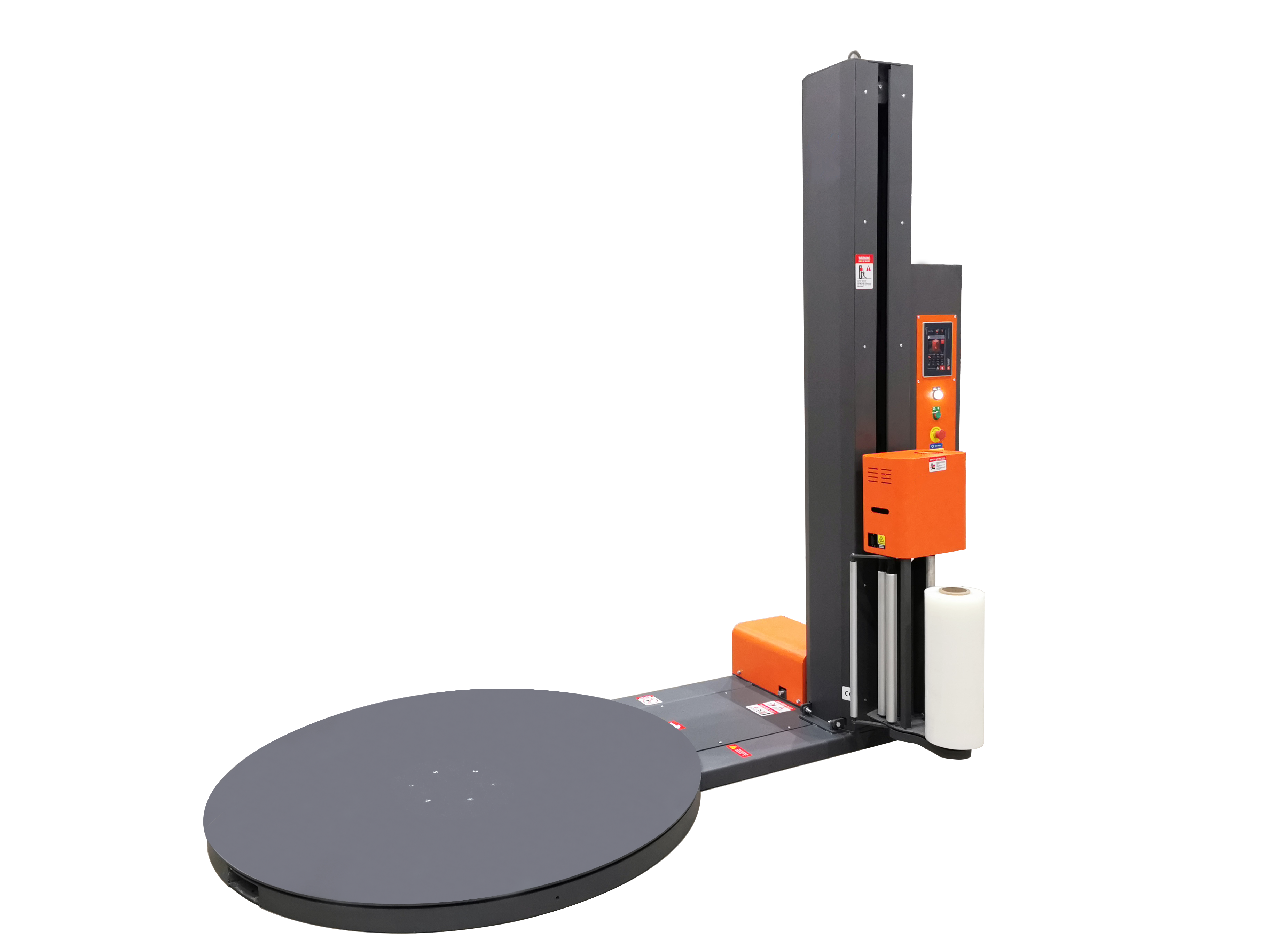 1500KG Intelligent Automatic Stretch Film Pallet Wrapping Machine For Warehouse Logistics