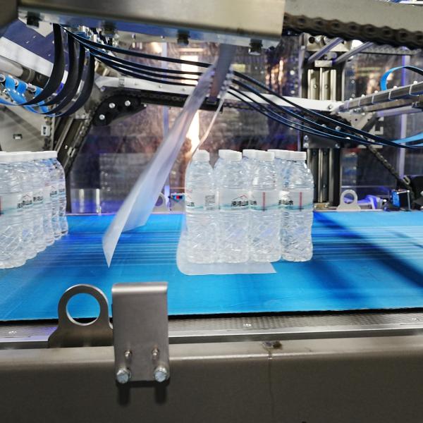 Large Barrel Drinking Water Bottle Shrink Packer Heat Shrink Film Packaging Machine