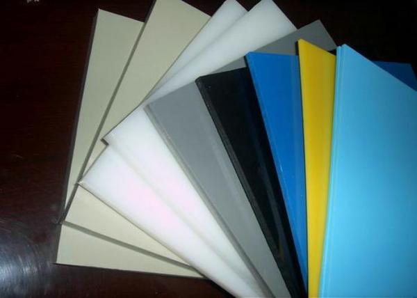 Smooth or Sand Surface Blue Colored Plastic Sheet for Chemical Industry with Light Density