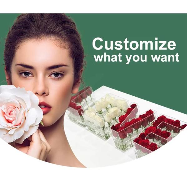 OEM уникальная современная акриловая ваза для цветов, 5 мм толщины акриловые цветочные стойки