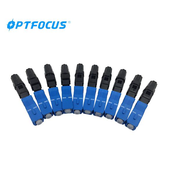SC/SC do APC/de SC/UPC de FC conector rápido da fibra ótica para cabos da solução de FTTH/FTTB
