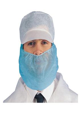 Single Head Loop Disposable Non Woven Beard Cover Hypoallergenic Fluid Resistant