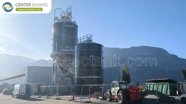 Tanques com parafusos de aço esmaltado, de vidro, tanques de tratamento de água