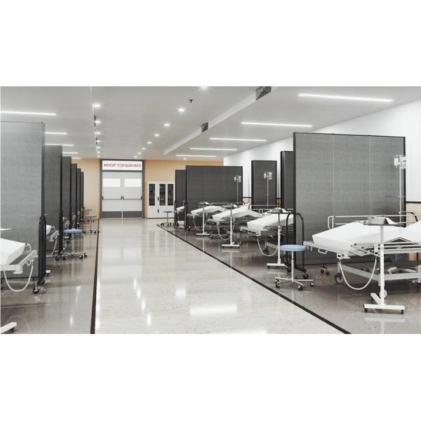 Съемный медицинский экран уединения с панелью для больницы КОВИД-19