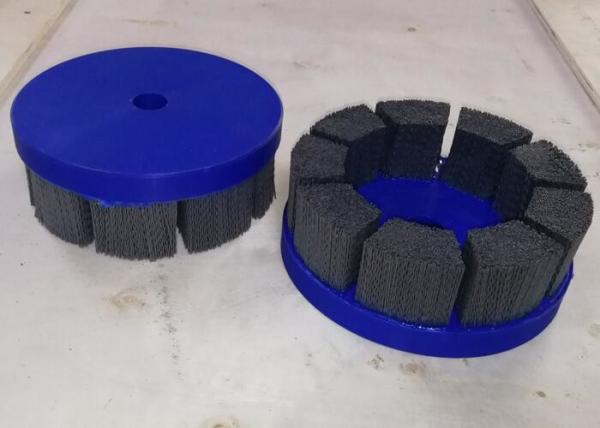 Abrasive Disc Segment CNC Deburring Brushes For Limestone Slate Surface Finish